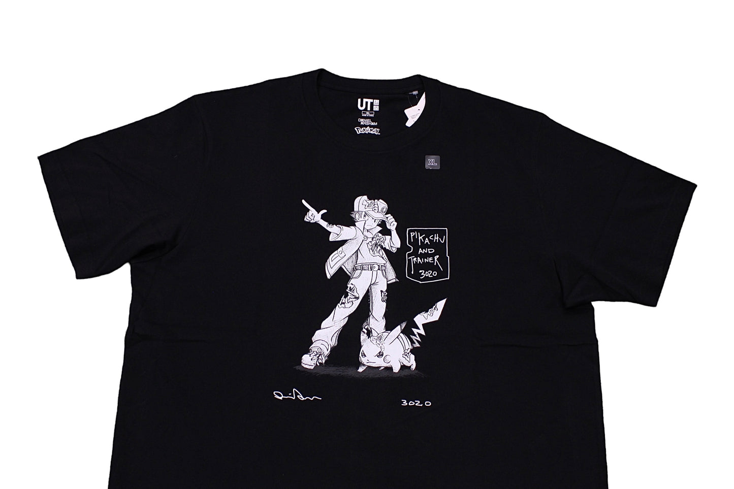 Uniqlo Daniel Arsham Ash Ketchum T-Shirt