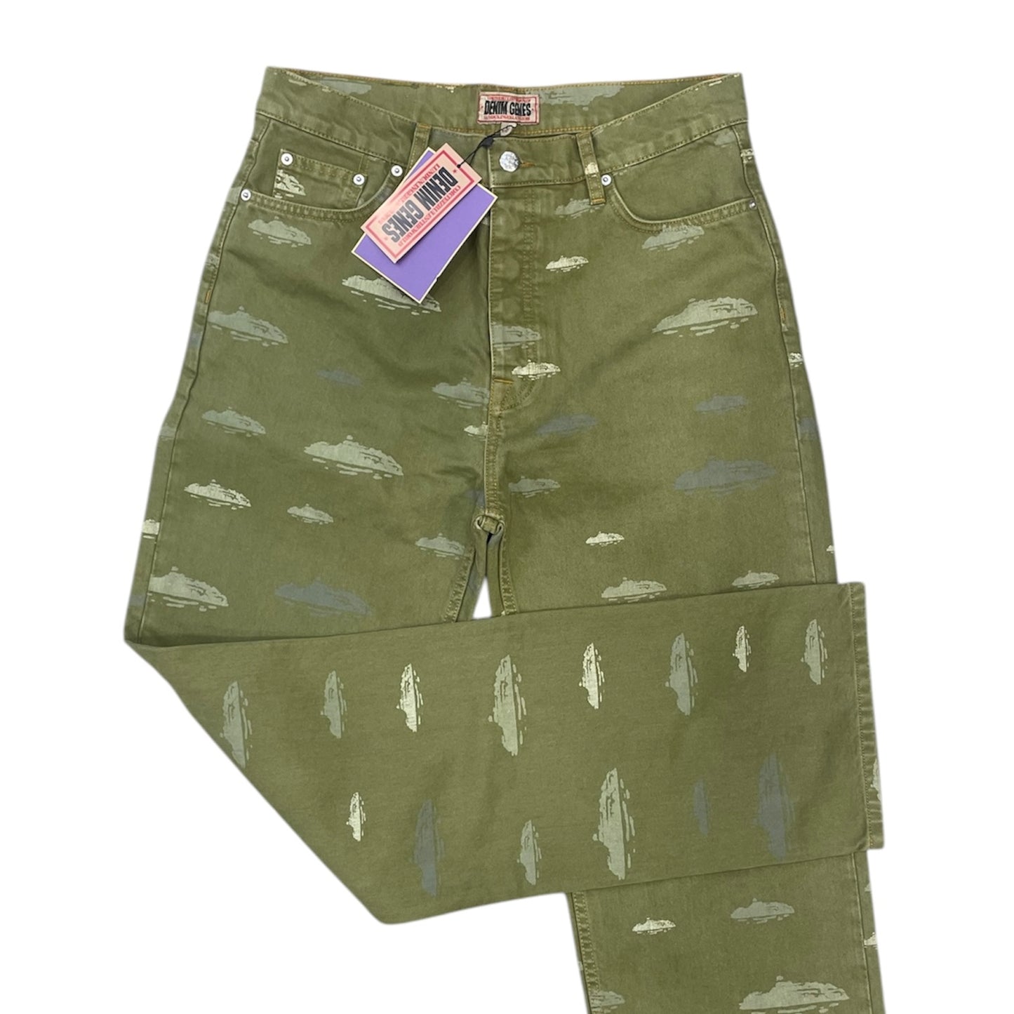 CRTZ Denim Jeans - Green