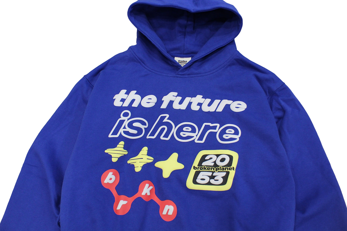 Broken Planet The Future Is Here Blue Hoodie