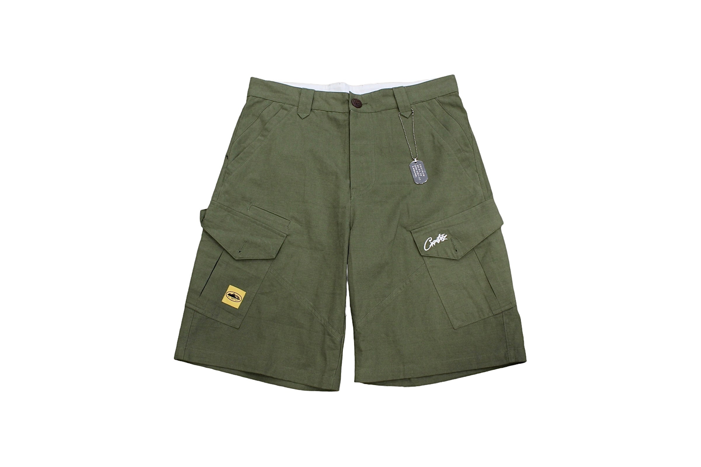 Crtz Storm Cargo Khaki Shorts – 1NE.derby