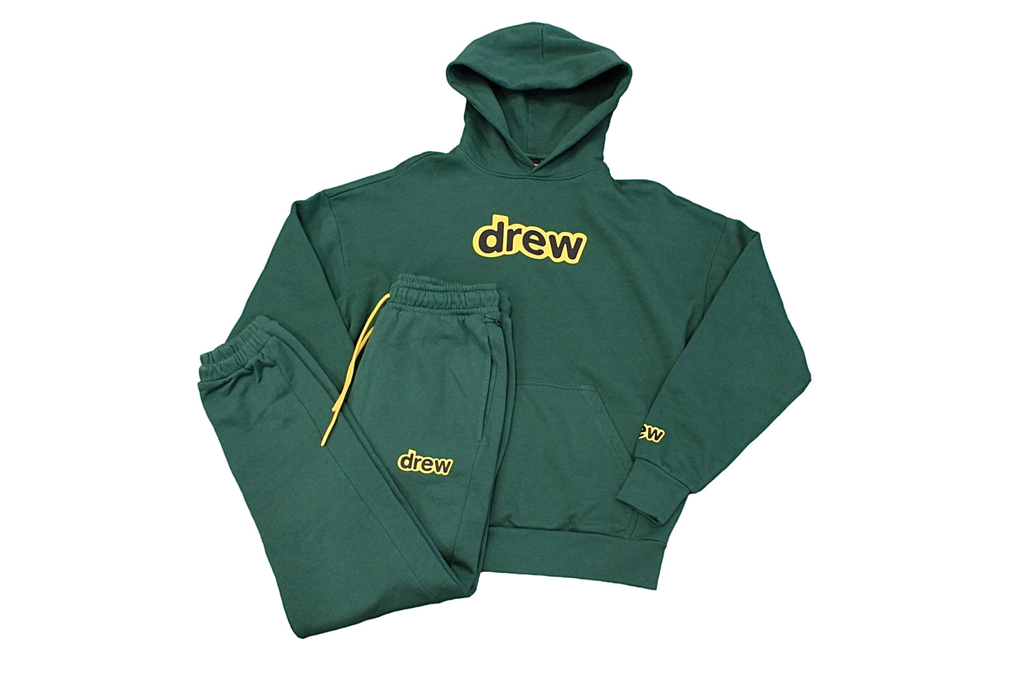 Drew House Green Tracksuit Set