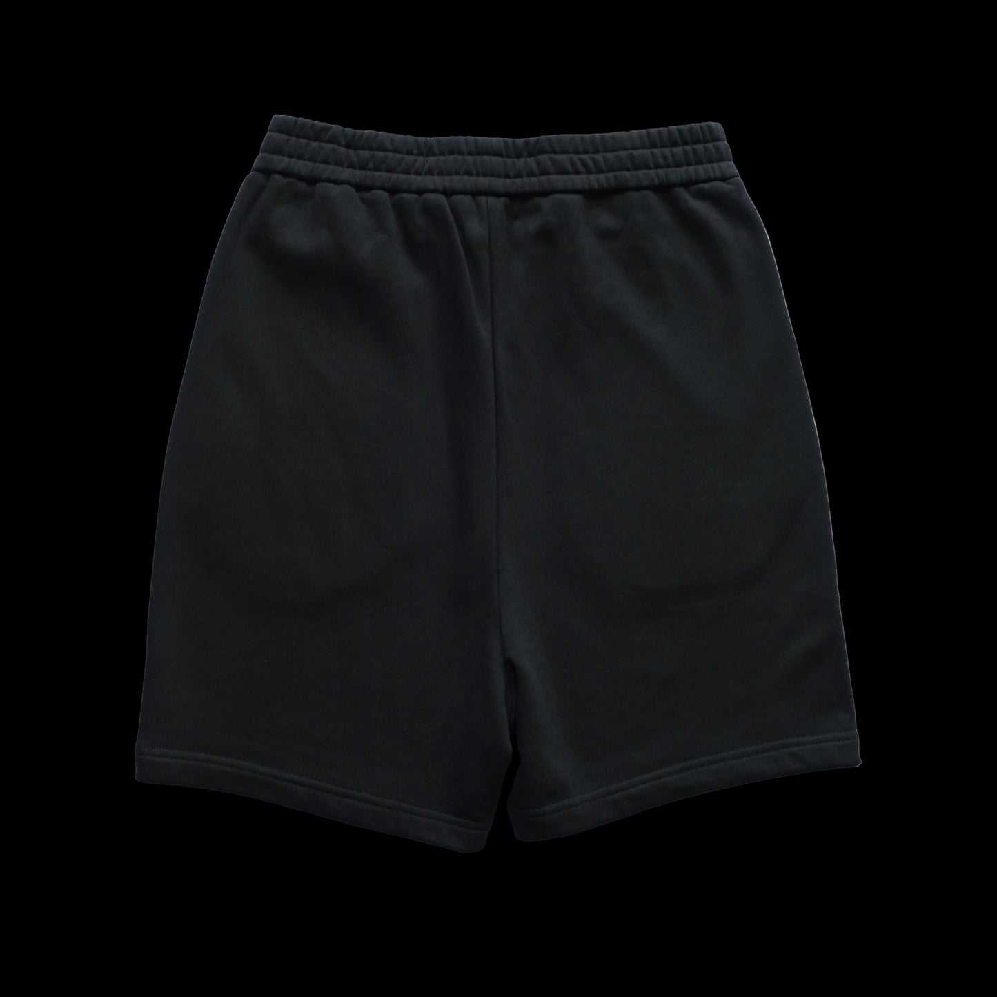 CASCA 222 Oversized Black Logo Shorts / Large