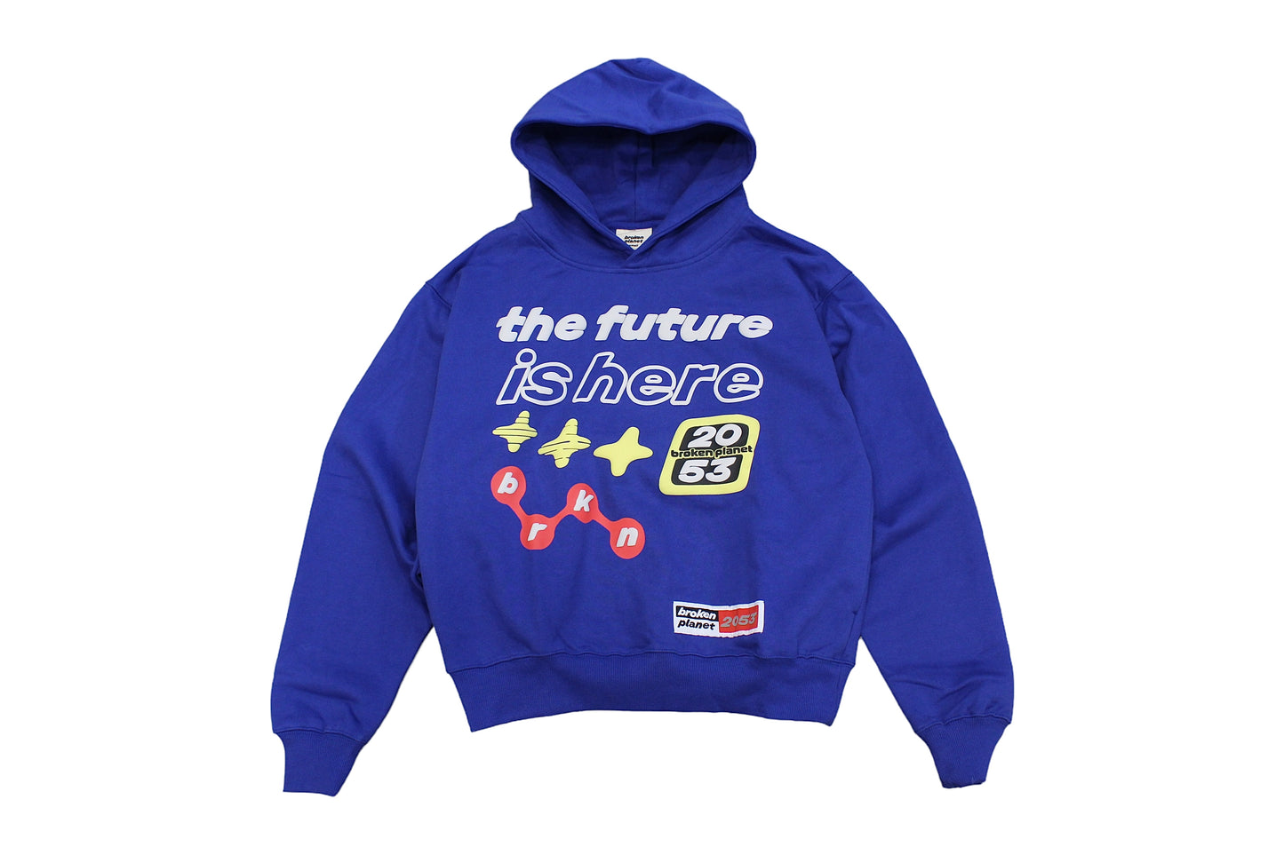 Broken Planet The Future Is Here Blue Hoodie