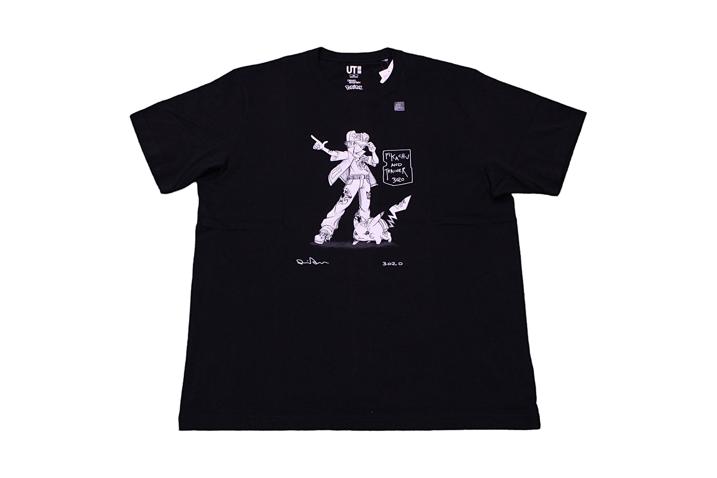 Uniqlo Daniel Arsham Ash Ketchum T-Shirt