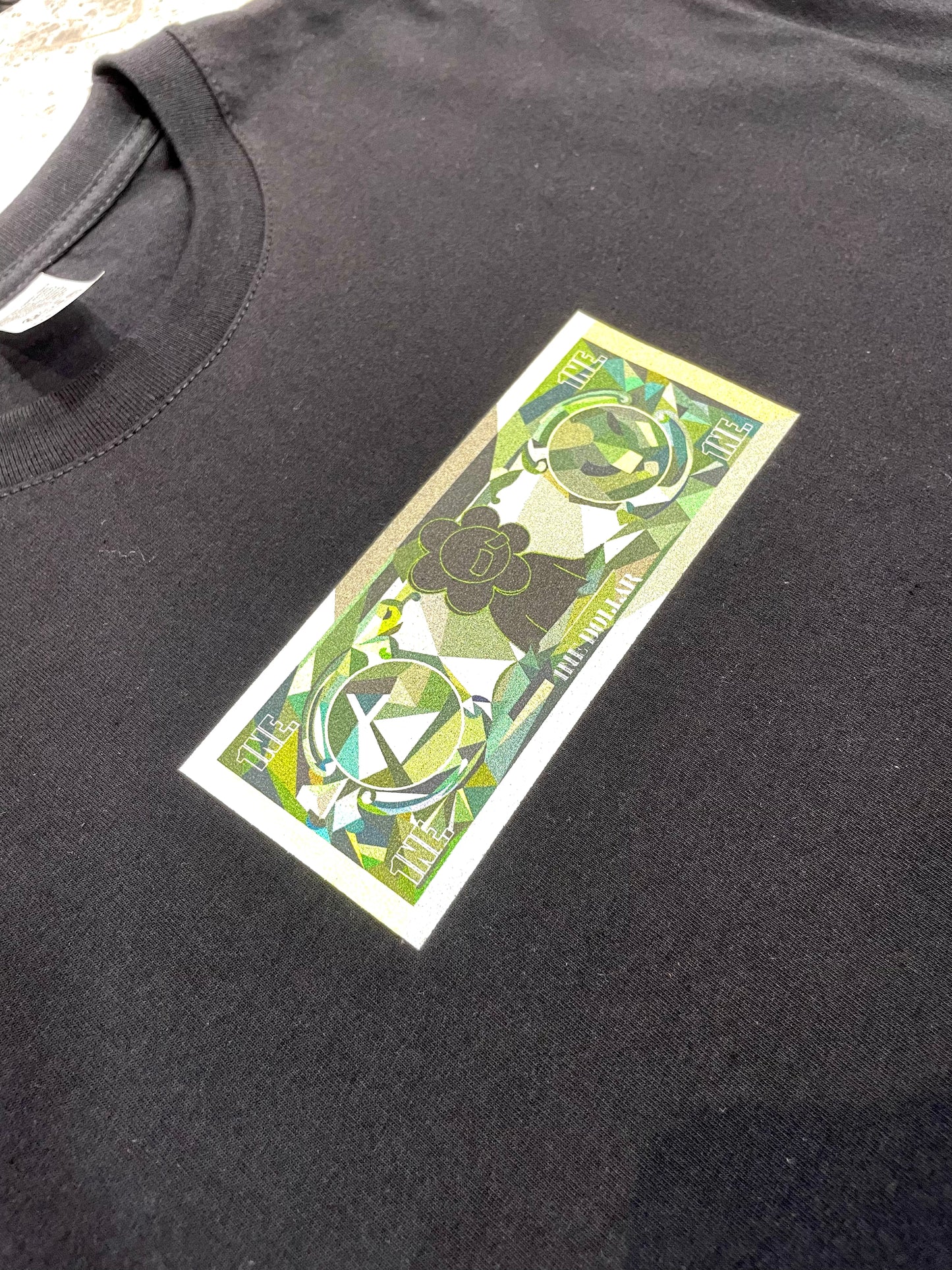 1NE. Dollar Bill T-shirt by @Epxllx