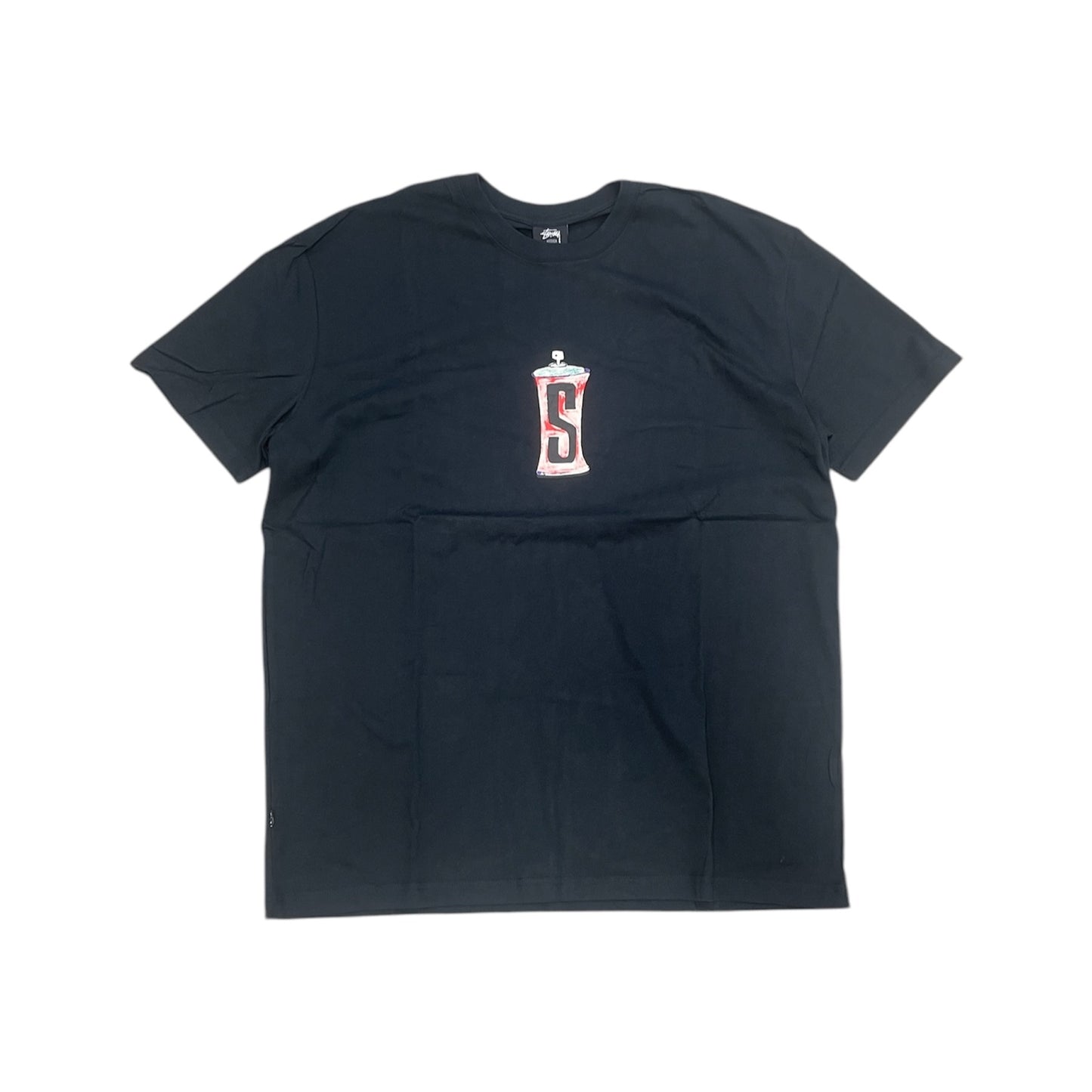 Stussy Spray Can T-shirt - Black