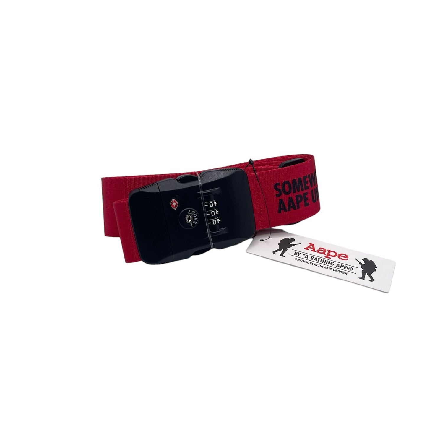 AAPE Luggage Strap - Red
