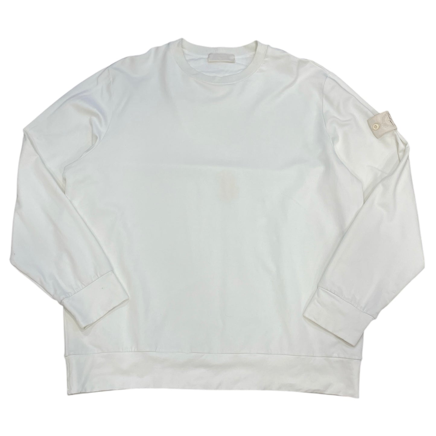 Stone Island Ghost Crewneck 'White'' (PRE-OWNED)