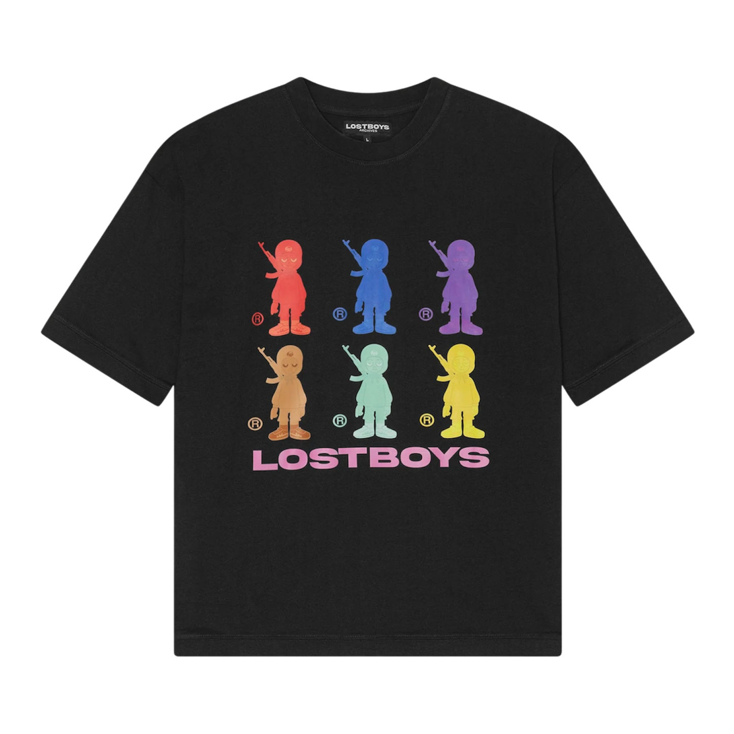 Lost Boys Figures T-shirt / Black