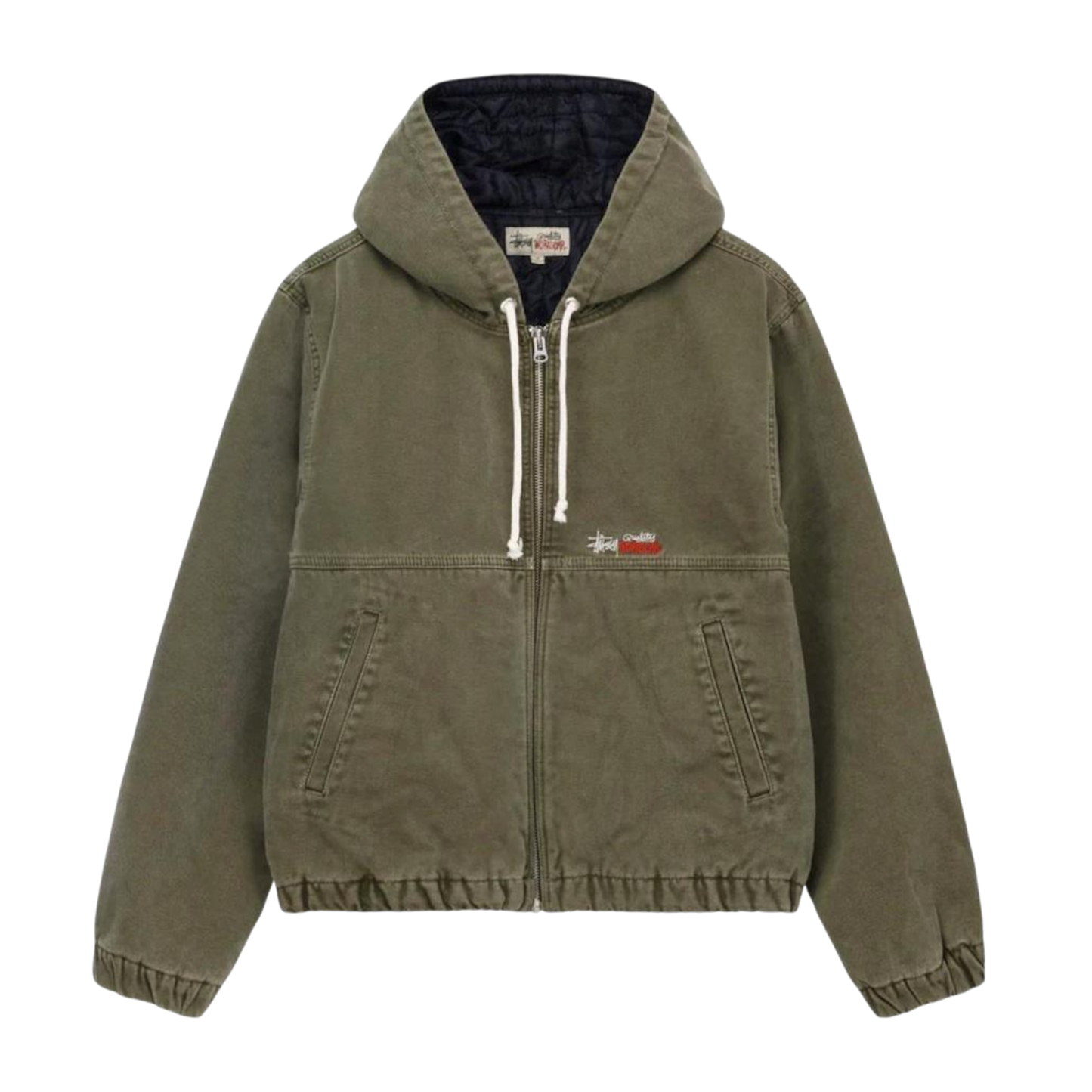 Stussy Work Jacket Canvas - Olive