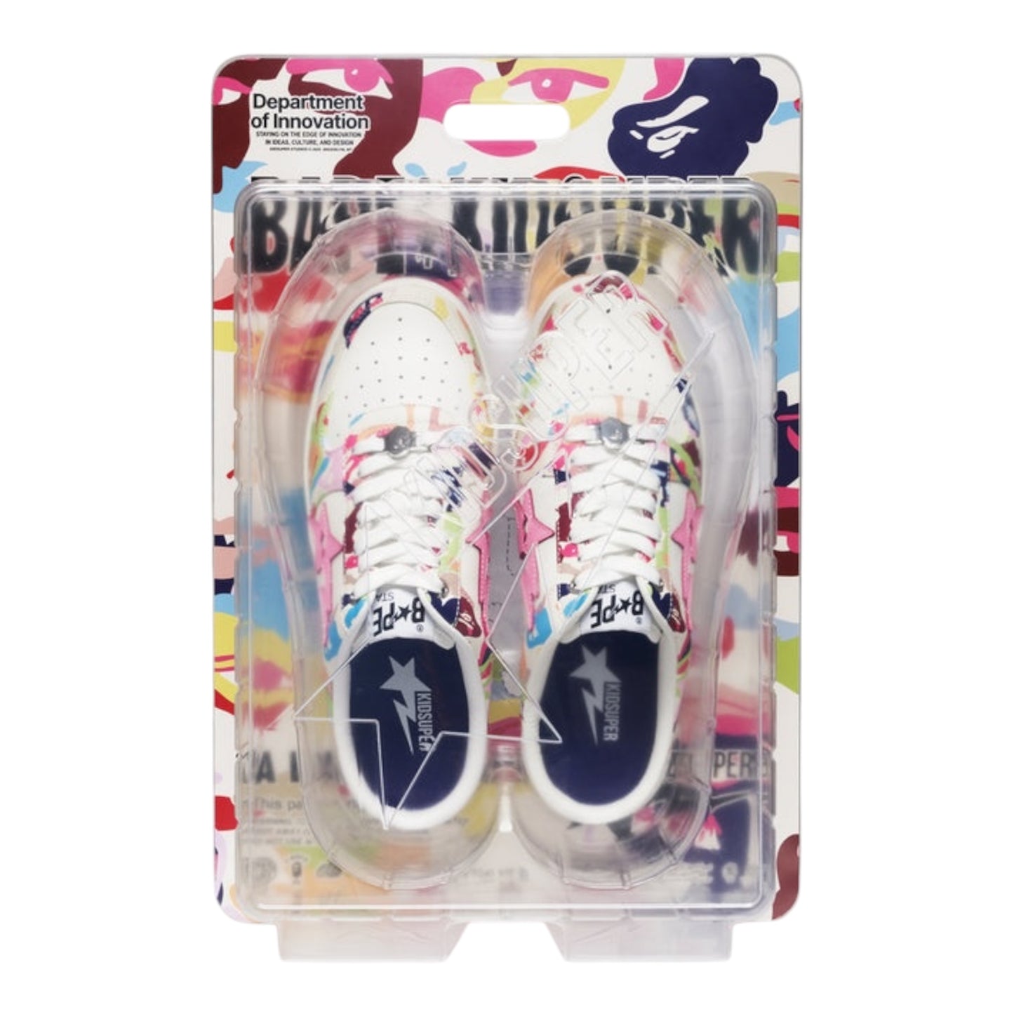 BAPE X KIDSUPER BAPE STA CLOG MENS / Pink / UK8