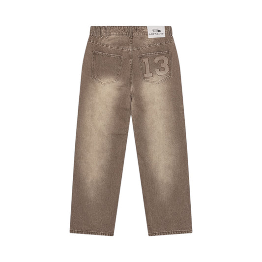 Lost Boys Sand Blasted Every Day Jeans / Brown