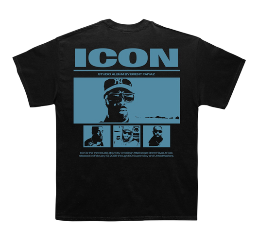 CLDPRT 'Icon' T-shirt / Black / Medium