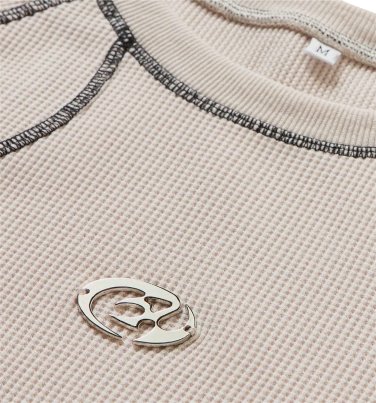 Chet Rock Stark Waffle Top / Cream