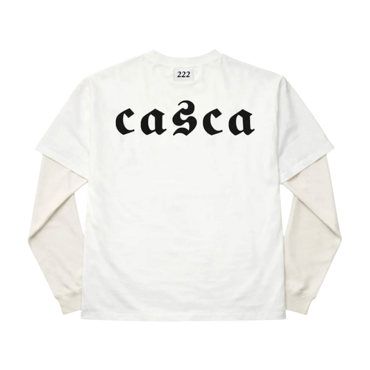 CASCA 222 OS LS T-shirt / Off-White