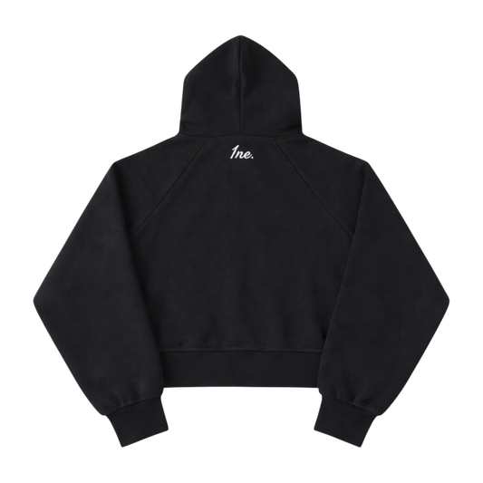 1NE. Core Zip Hood / Black