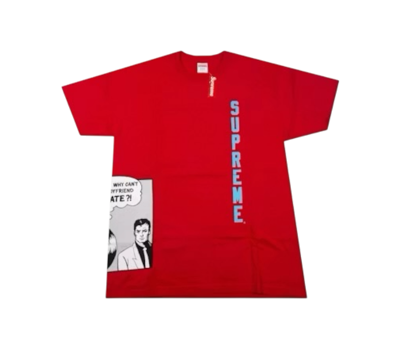Supreme Boyfriend T-shirt / Medium / Grade B