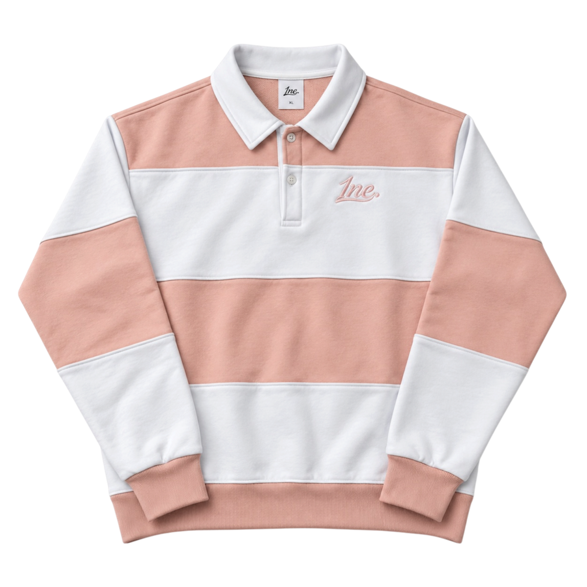 1NE. Rugby Shirt / Pink