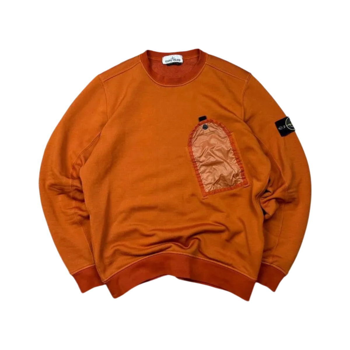 Stone Island Crewneck (2019) / Large / Burnt Orange
