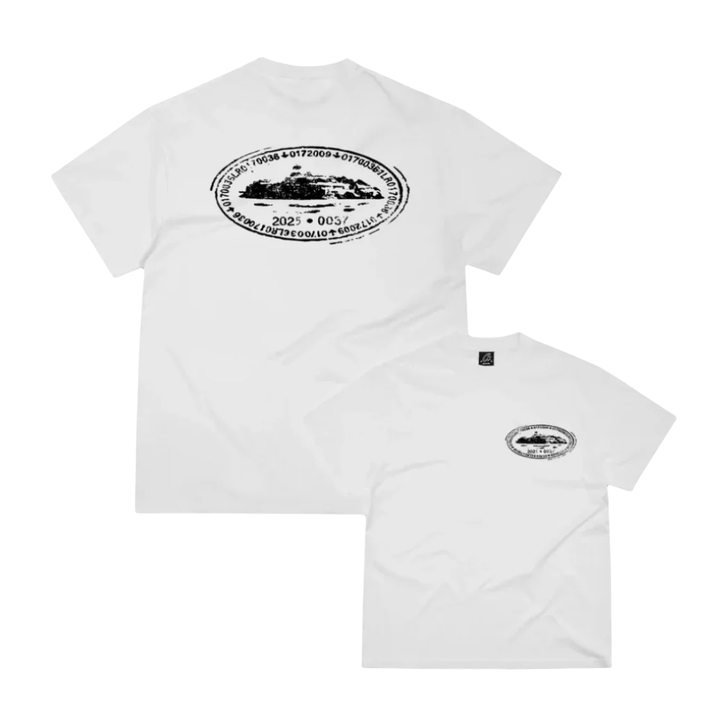 CRTZ Island Stamp Tee / White