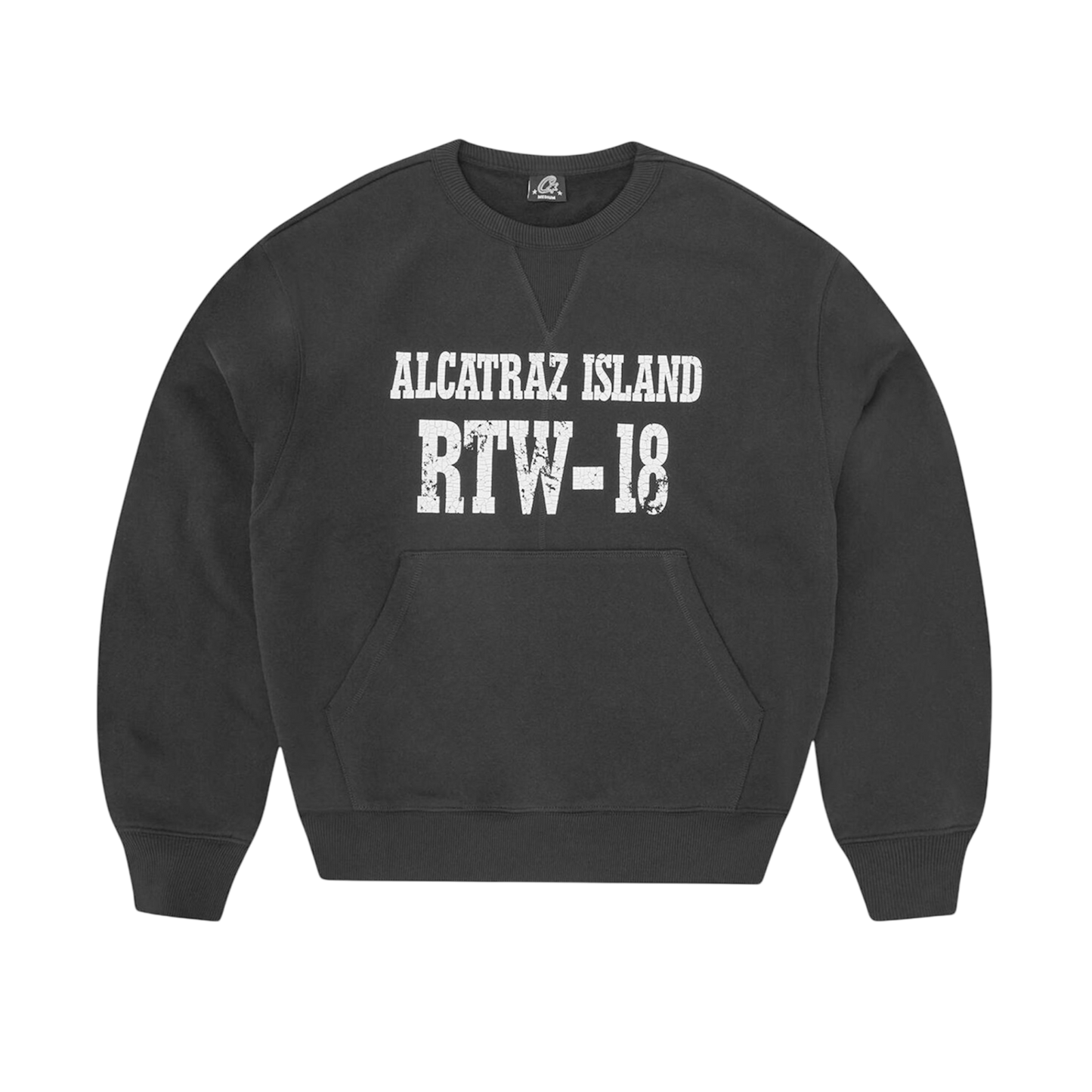 CRTZ ‘Alcatraz Island’ Crewneck / Black
