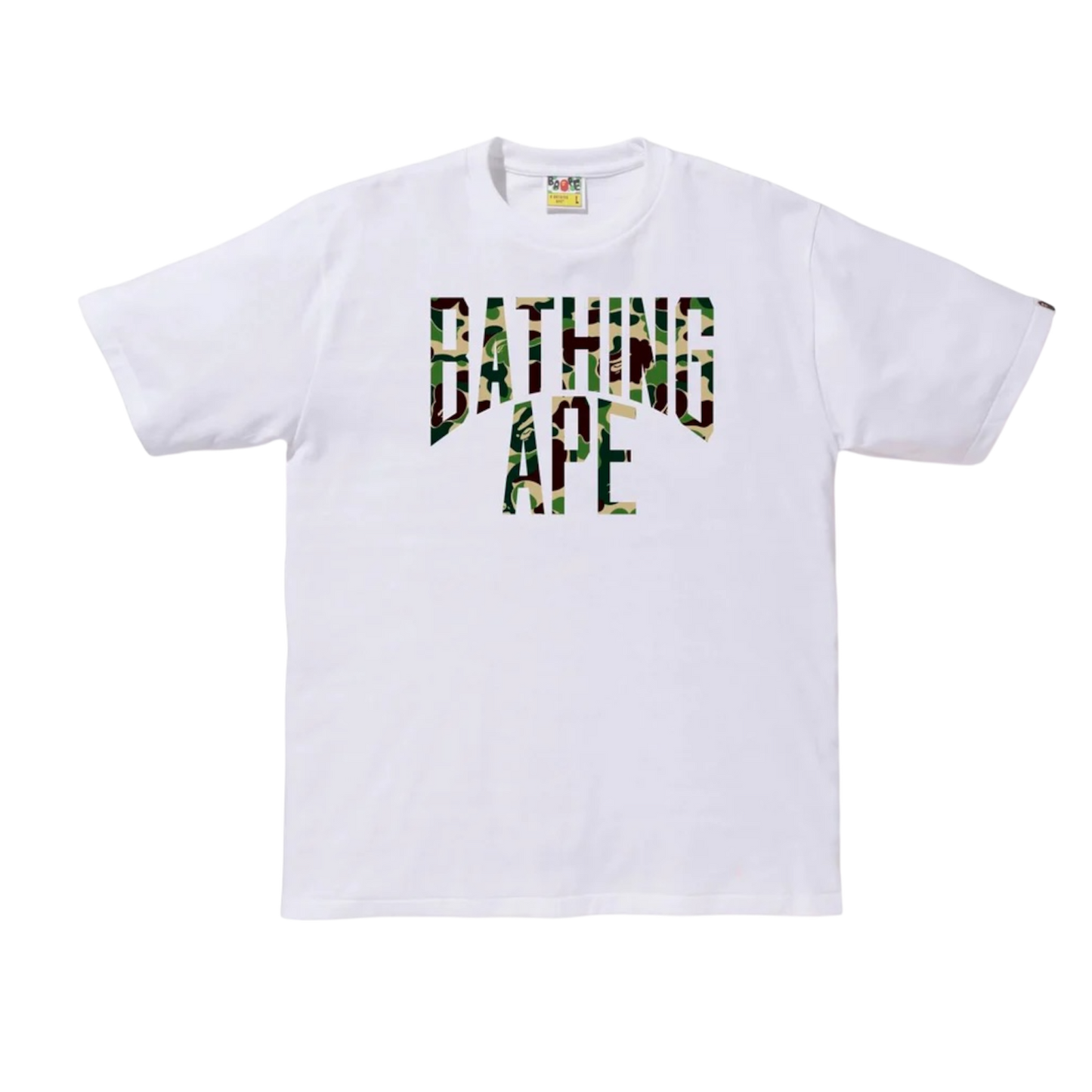Bape ABC Camo NYC Logo T-shirt / White