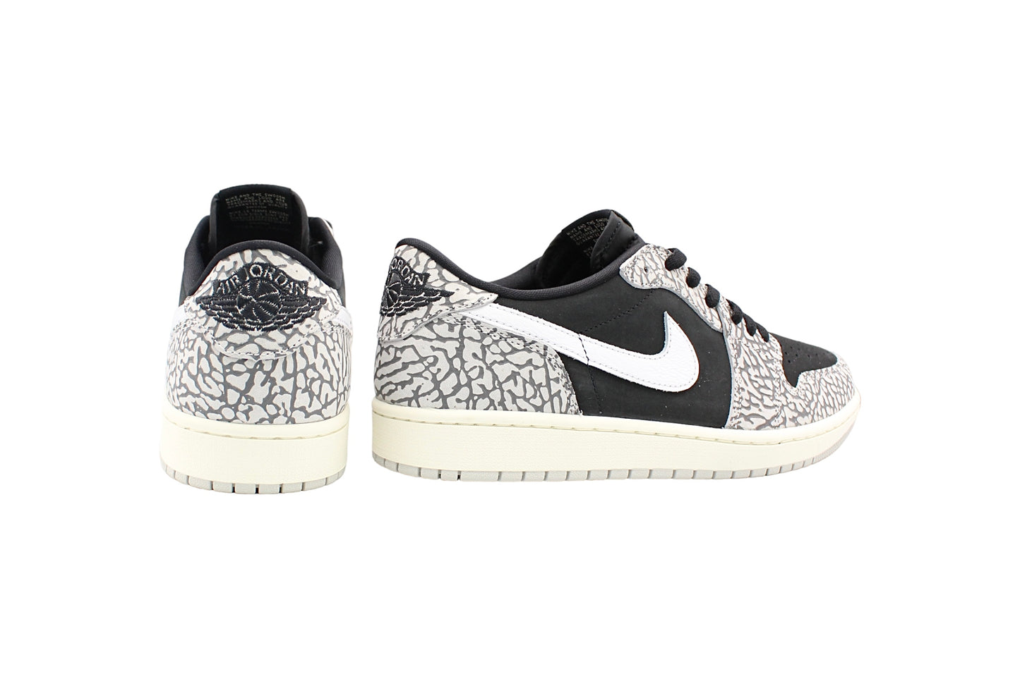 Jordan 1 Retro Low OG ‘Black Cement’