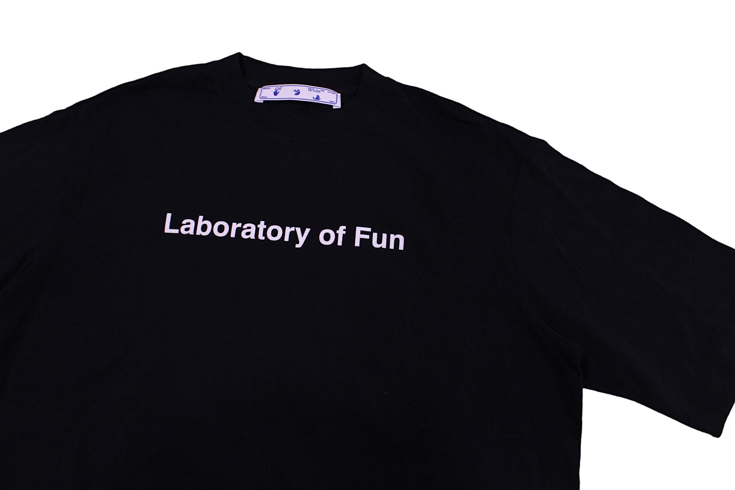 Off-White Laboratory of Fun Black T-Shirt