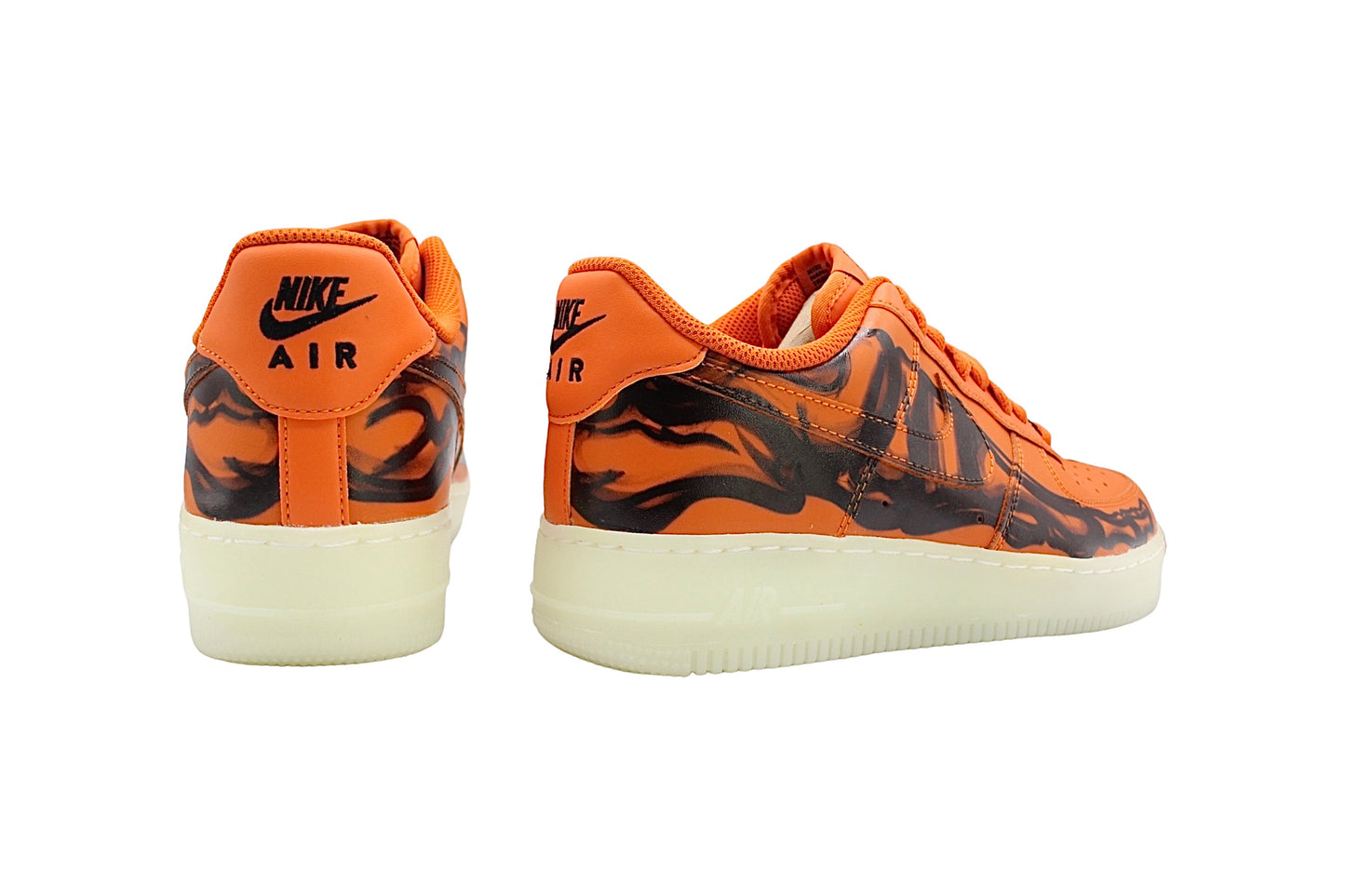 Nike Air Force 1 ‘Skeleton Court Orange’