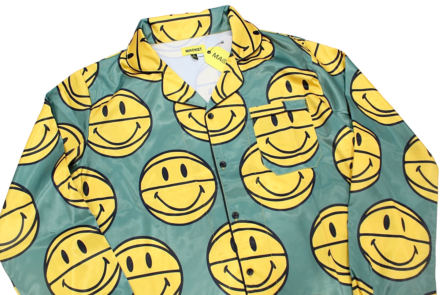 Market Basketball Silk PJ Set - Small