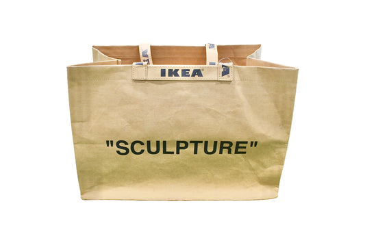 Off-White Ikea Markerad Brown Large Bag