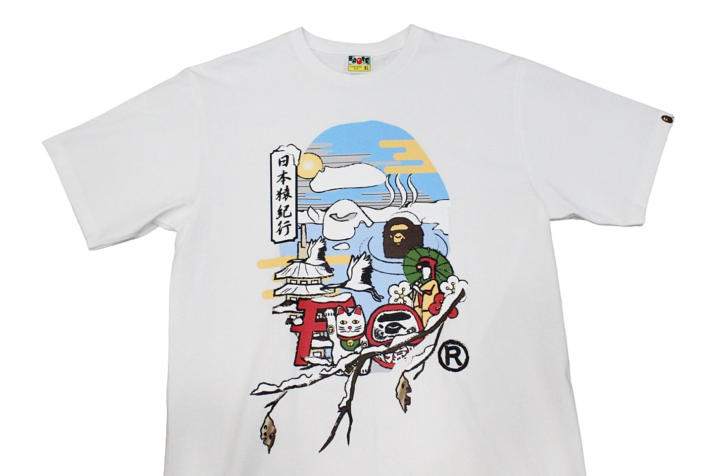 Bape Tokyo Alley White T-Shirt