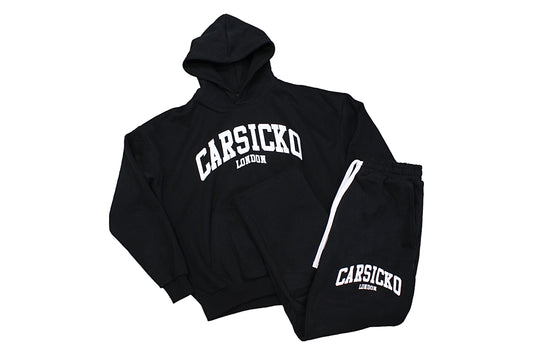 Carsicko London Black Tracksuit Set