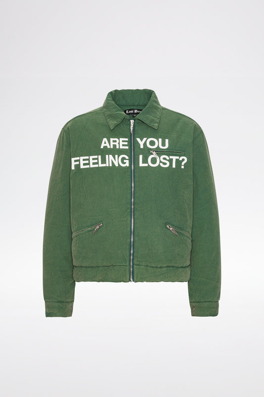 Lost Boys Washed Detroit Jacket / Wash Green