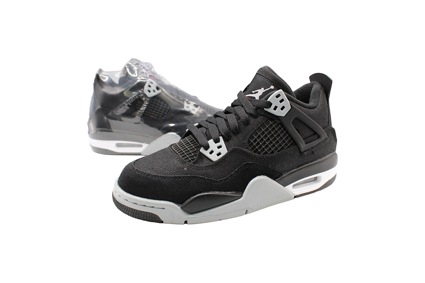 Jordan Retro 4 ‘Black Canvas’ (GS)