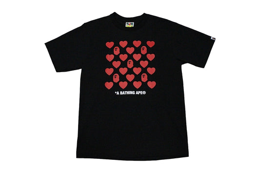 Bape Valentines Black T-Shirt