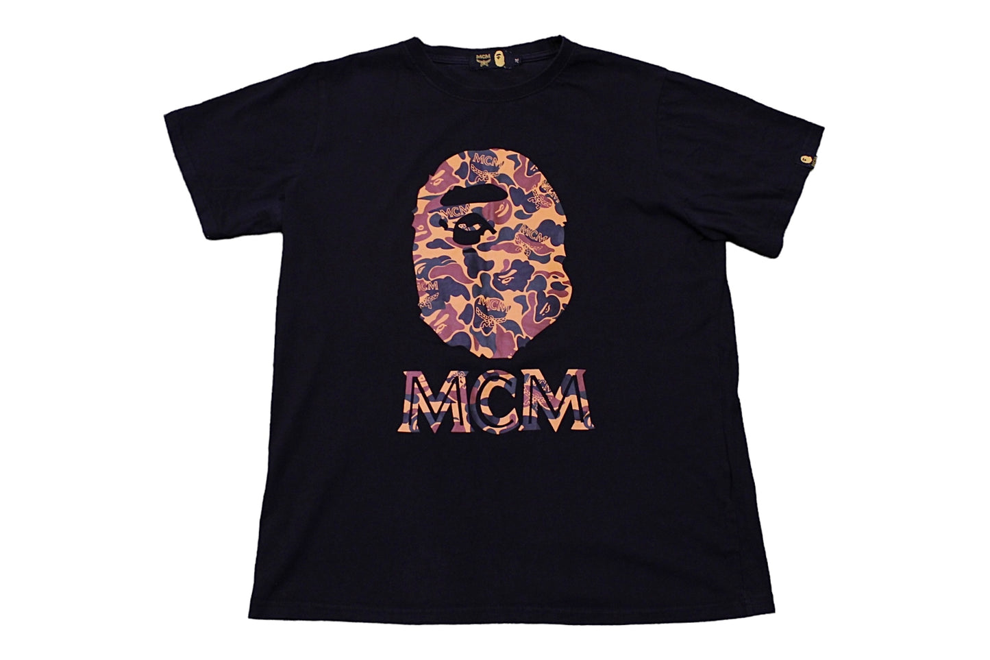 BAPE MCM Black T-Shirt