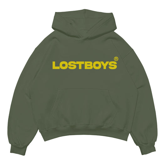 Lost Boys Script Hoodie / Green