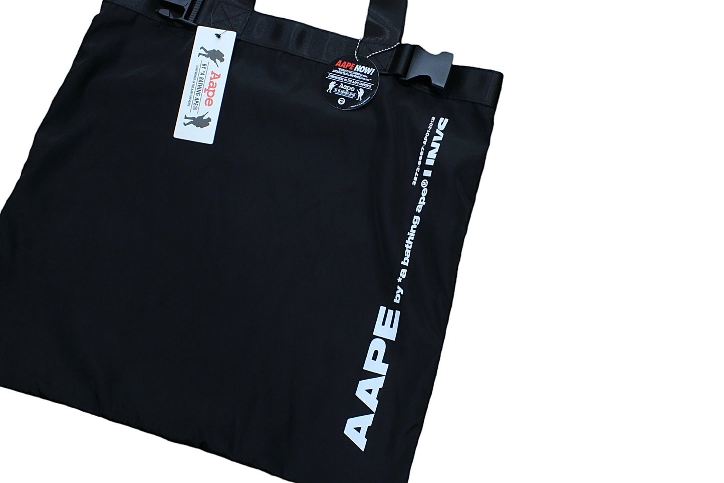 AAPE Black Tote Bag