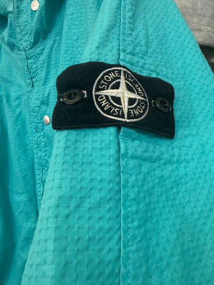 Stone Island Shadow Project CO NY Ripstop-TC Nylon Hooded Zip Jacket Blue / Grade B