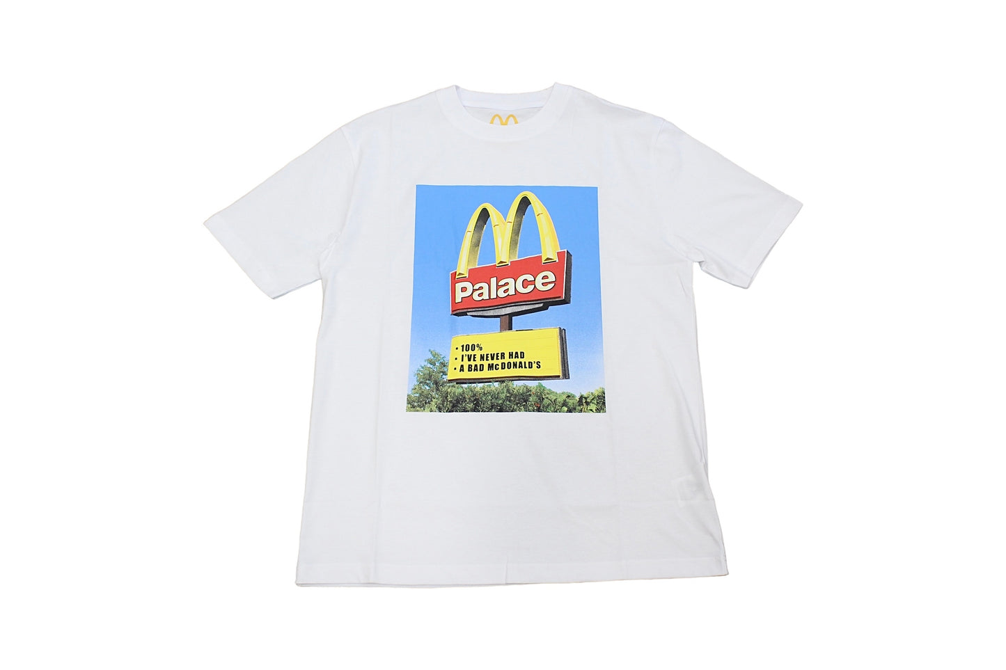 Palace McDonald’s Sign White T-Shirt