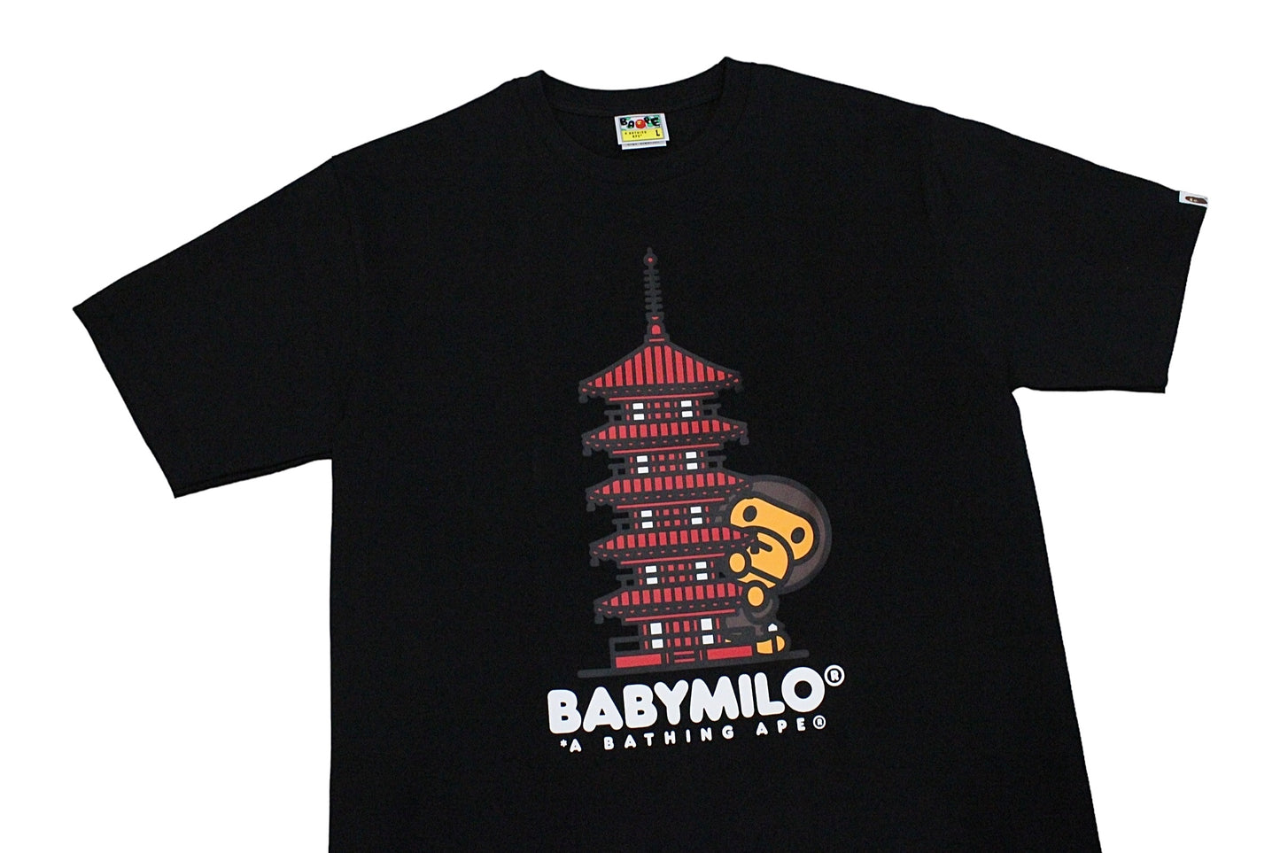 Bape Kyoto Temple Black T-Shirt