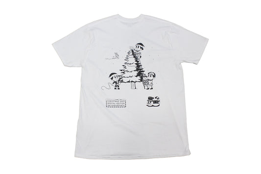 1NE. Derby Christmas White T-Shirt