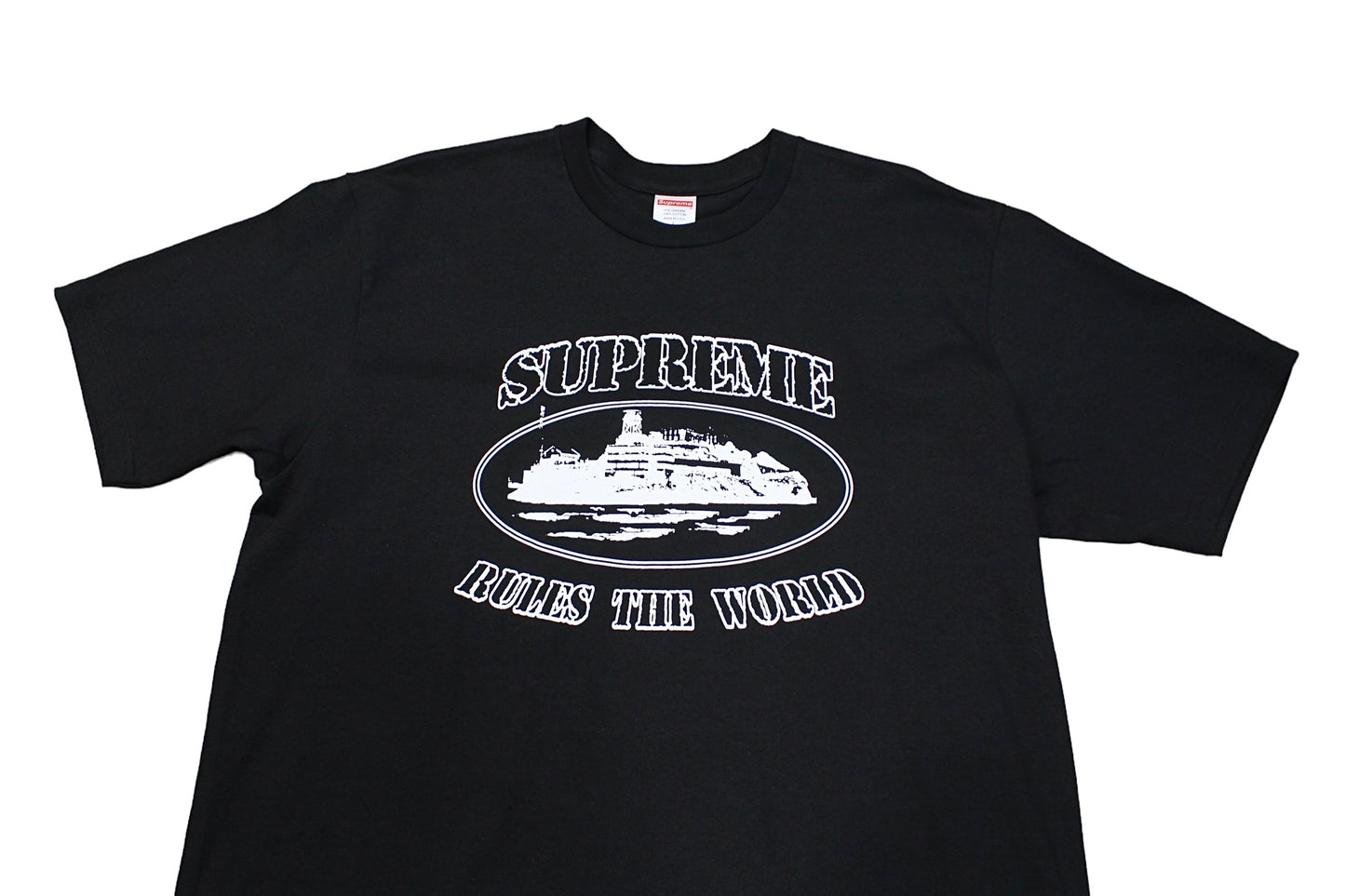 Supreme Corteiz Rules The World Black T-Shirt