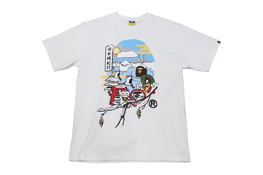 Bape Tokyo Alley White T-Shirt