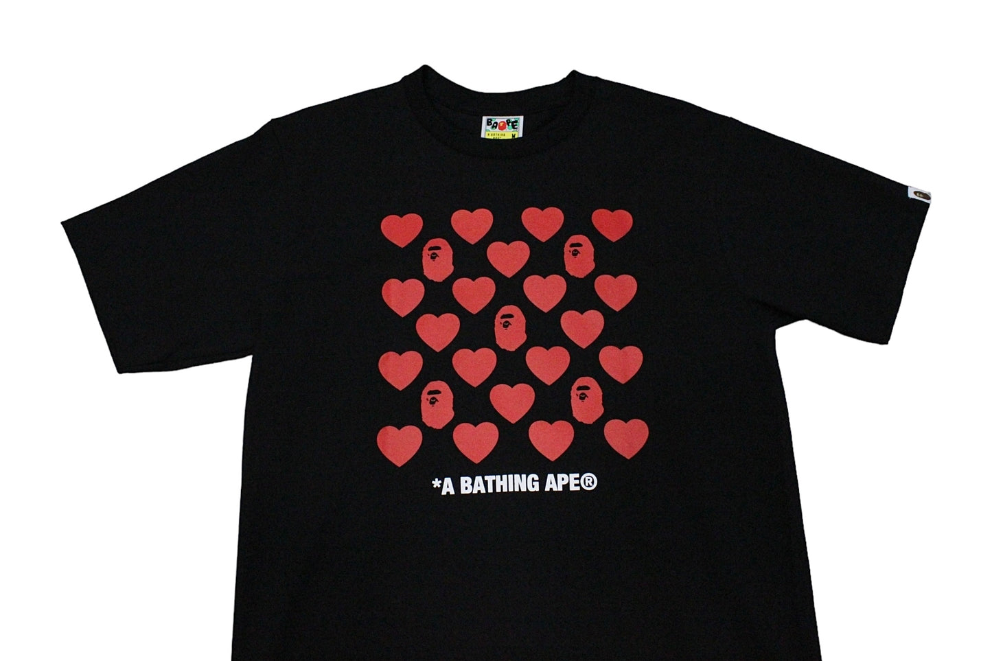 Bape Valentines Black T-Shirt