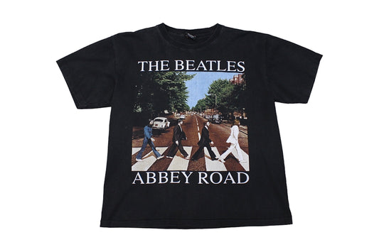 The Beetles Vintage Abbey Road Black T-Shirt