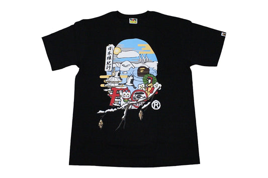 Bape Tokyo Alley Black T-Shirt