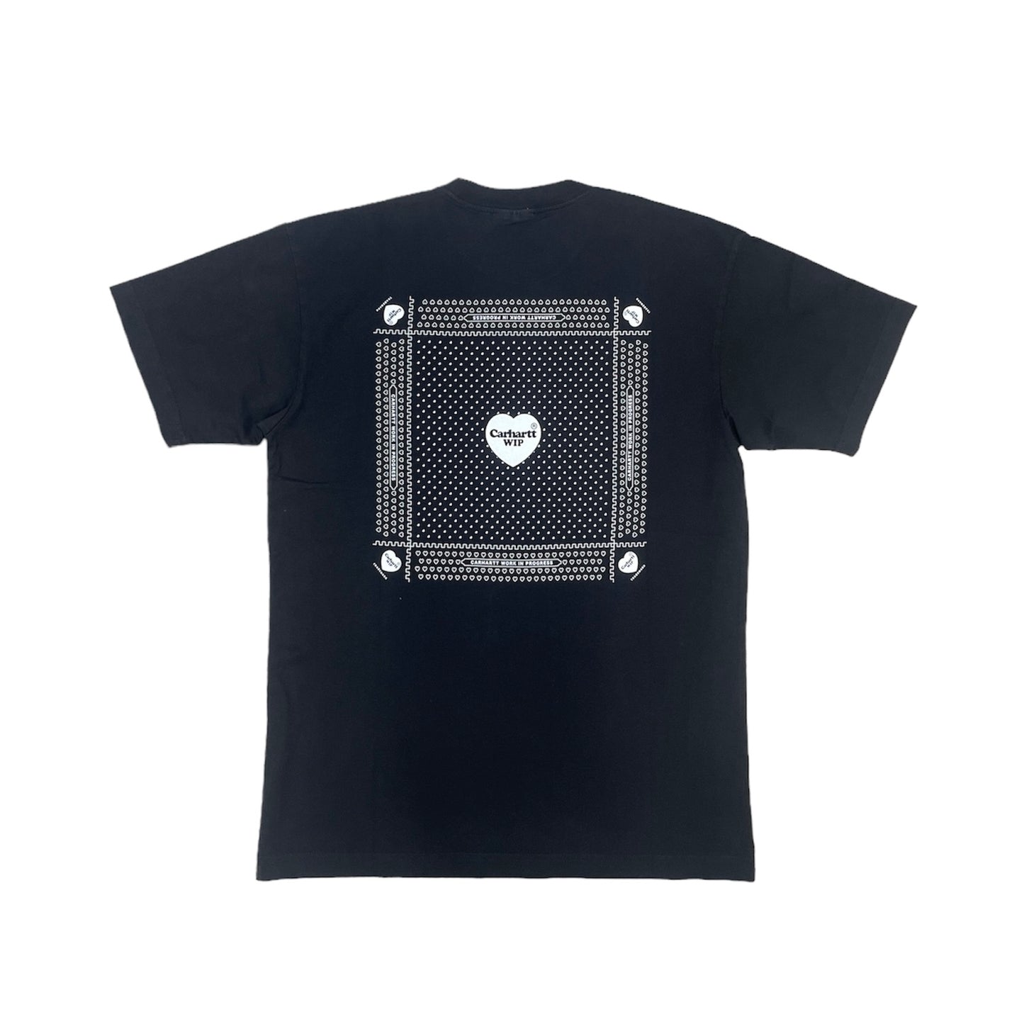 Carhartt WIP 'Heart Bandana' T-shirt Black