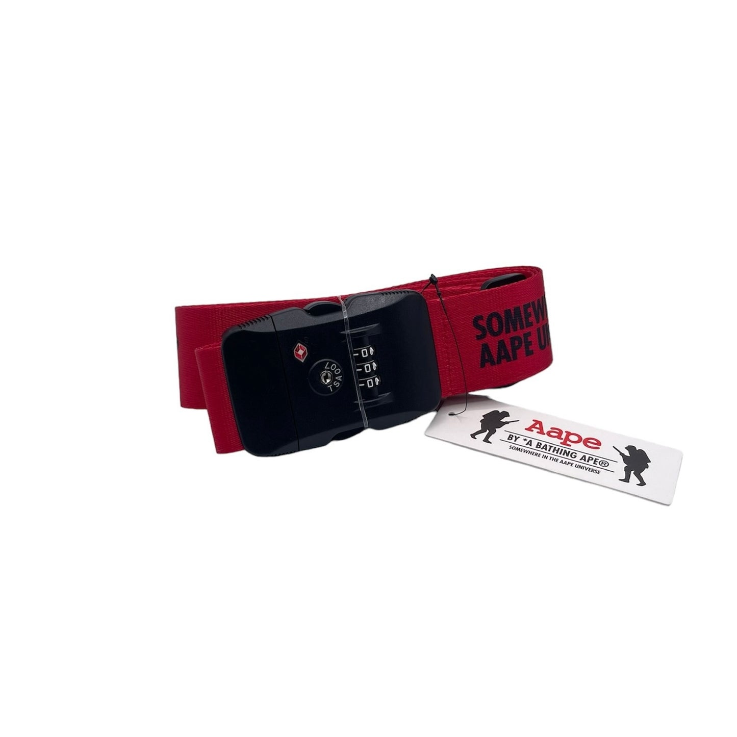 AAPE Luggage Strap - Red